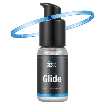 XESSO Lube & More Waterbased Lube 1 fl. oz. XESSO Rear Comfort Glide w/ 4% Lidocaine