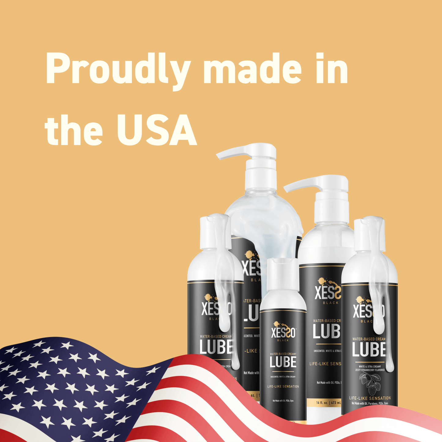 XESSO Lube & More Waterbased Lube XESSO Water Based Creamy Lube